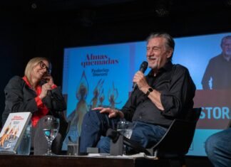 Federico Storani presenta “Almas Quemadas” en la Feria Internacional del Libro de Almirante Brown