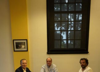 Fernando Gray se reunió con el Rector de la Universidad Nacional de Lanús