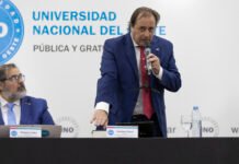 Gustavo Soos asumió como rector de la Universidad Nacional del Oeste (UNO)