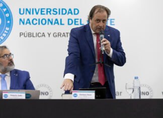 Gustavo Soos asumió como rector de la Universidad Nacional del Oeste (UNO)
