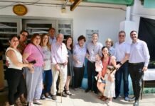 Fernando Gray participó del acto de imposición de nombre a la escuela secundaria N°35 Brígida Walsh