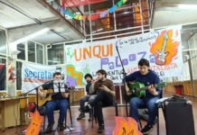 El UNQPalooza debutó en la Noche de las Universidades en defensa de la educación pública