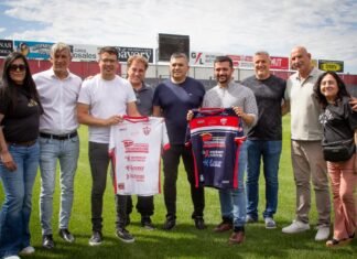 Balladares y Cardozo visitaron el Club Talleres para impulsar el deporte de inclusión en Lanús