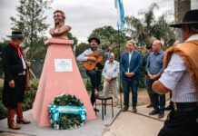 Cascallares encabezó homenaje por el «Día de la Soberanía Nacional»