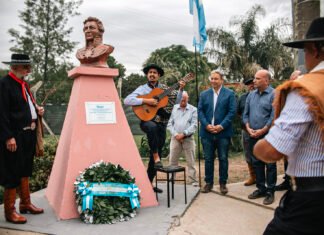 Cascallares encabezó homenaje por el «Día de la Soberanía Nacional»