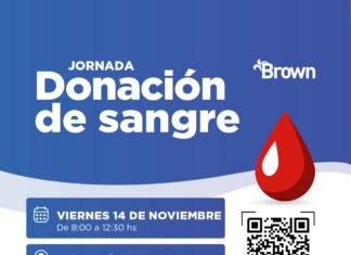 Brown late solidario: una jornada para donar vida