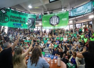 ATE anticipa «alta adhesión» al Paro Nacional contra la Reforma Laboral del Gobierno