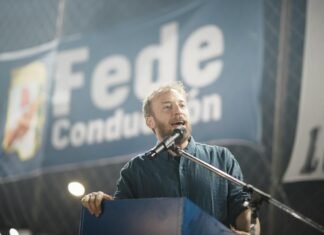 Otermín celebró el Día de la Militancia en Lomas con un mensaje de Cristina