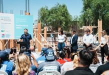 Kicillof y Otermín recorrieron la obra de ampliación del Polo Educativo de Barrio Nueva Esperanza