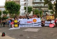 Trabajadores de Shell encabezaron una masiva reunión solidaria en Avellaneda contra despidos y contaminación