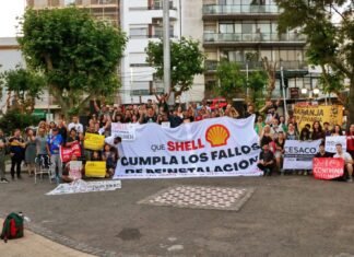 Trabajadores de Shell encabezaron una masiva reunión solidaria en Avellaneda contra despidos y contaminación