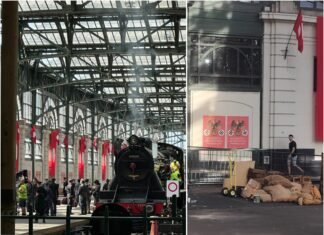 «El Ruso»: Netflix filmó en Constitución la serie protagonizada por El Chino Darín, con escenografía nazi