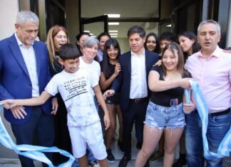 Jorge Ferraresi y Axel Kicillof inauguraron obras en Avellaneda