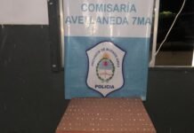 Desmantelan un punto de venta de drogas en Avellaneda: una mujer detenida y gran cantidad de cocaína secuestrada