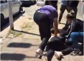 La «Viuda Negra» de Constitución, detenida en plena vía pública en Lanús