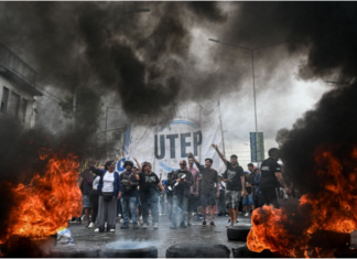 Piquetes en Avellaneda y Lomas marcaron la jornada de protesta