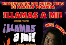 ¡Hell Arise! Marcelo Pocavida presenta su nuevo libro “¡Llamas a mí!”: Una exploración contracultural del Demonio