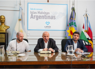 Juraron los nuevos ediles en Lanús: Tensión, folklore militante y Nicolás Russo asumió la presidencia del Concejo Deliberante