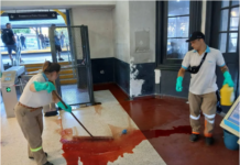 Caos y violencia en la estación de Quilmes: batalla campal con un apuñalado deja un brigadista herido y cuatro detenidos