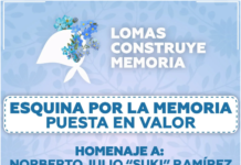 Lomas de Zamora homenajea a dos vecinos desaparecidos con una nueva Esquina por la Memoria