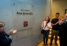La UNLa renombró su Aula Magna “Ana Jaramillo” en reconocimiento a la rectora fundadora