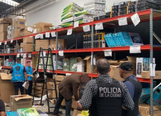 Megaoperativo contra el contrabando en Lanús y Quilmes: secuestraron millones en efectivo y mercadería ilegal