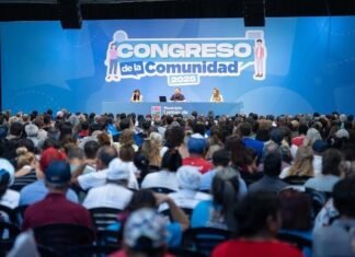 Otermín encabezó el Congreso de la Comunidad de Lomas junto a más de 5 mil vecinos