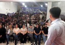 Lanús: Moroni brindó con su equipo y empieza a perfilarse como posible candidato en 2027