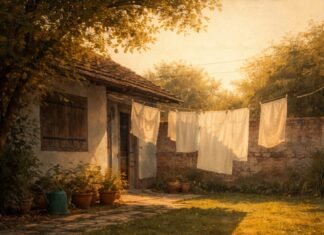 La sombra que caminaba en el patio de mi abuela