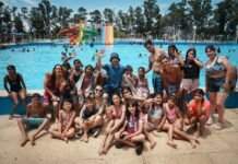 Otermín presentó “Gobierno de la Comunidad en Verano” desde el Parque Acuático de Albertina