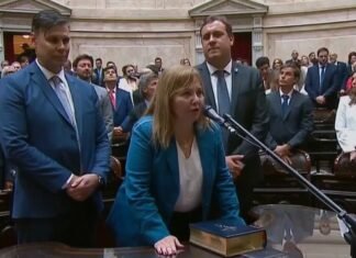 “Conmigo no”: Marita Velázquez debutó en el Congreso con un fuerte cruce con Lilia Lemoine