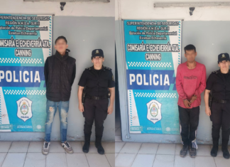 Dos detenidos en Canning por el robo de una moto