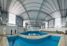 El Municipio de Brown prepara la apertura del nuevo natatorio de Calzada y Claypole