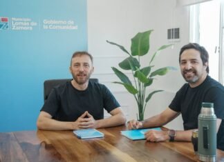 Otermín recibió a Kreplak: “En Lomas construimos Salud en Comunidad”