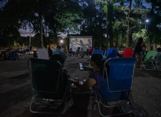 Brown: Cientos de vecinos disfrutaron de una nueva jornada de «Cine de Verano»