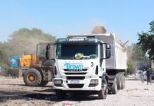 La Comuna de Brown transforma un histórico microbasural al costado del Puente Claypole