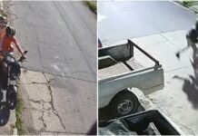 Calle Dinamarca en Temperley: dos ataques de motochorros en 24 horas