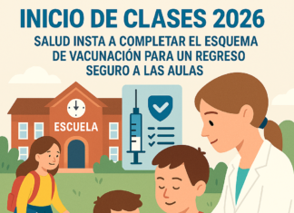 Inicio de clases 2026: Salud insta a completar el esquema de vacunación para un regreso seguro a las aulas