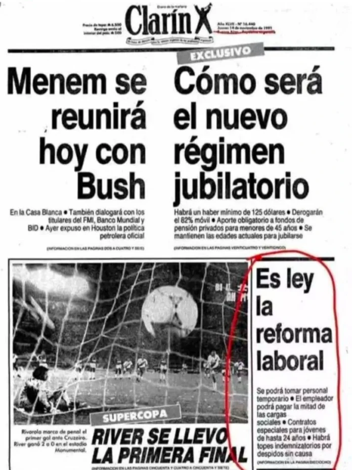 “LA HISTORIA OCURRE PRIMERO COMO TRAGEDIA Y DESPUES COMO FARSA”, decía MarxLa foto del diario