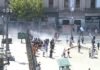 Congreso: incidentes, fuego y represión en el arranque de una jornada clave por las reformas