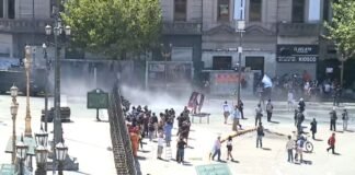 Congreso: incidentes, fuego y represión en el arranque de una jornada clave por las reformas