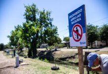 Almirante Brown transformó otro microbasural en un nuevo espacio verde