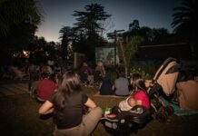 Una Multitud disfrutó de otra jornada de «Cine de Verano» en Almirante Brown