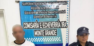 Monte Grande Sur: la policía detuvo a un hombre por tenencia de arma y estupefacientes