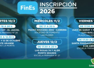 Esteban Echeverría: Continúa la inscripción para el Plan Fines 2026