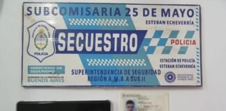 Detuvieron a un hombre acusado de robar en una vivienda de Monte Grande