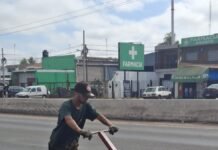 Esteban Echeverría: Avanzan las obras de bacheo en la Ruta 4
