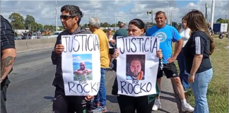 Corte parcial en Ruta 4: El pedido de justicia por «Rocko» se topa con un fuerte operativo de seguridad
