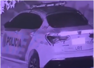 Escándalo en Cañuelas: Desafectan a un policía tras ser filmado en una situación comprometedora junto al patrullero