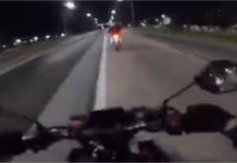 Violento robo de una moto en pleno Acceso Sudeste: le quitaron la llave mientras circulaba a 100 km/h